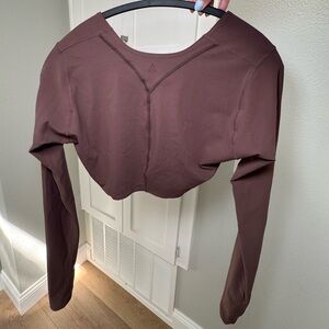 Vitality Cloud II Shrug Cocoa Contrast size M